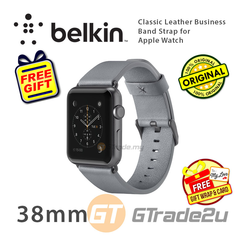 belkin classic leather band for apple watch