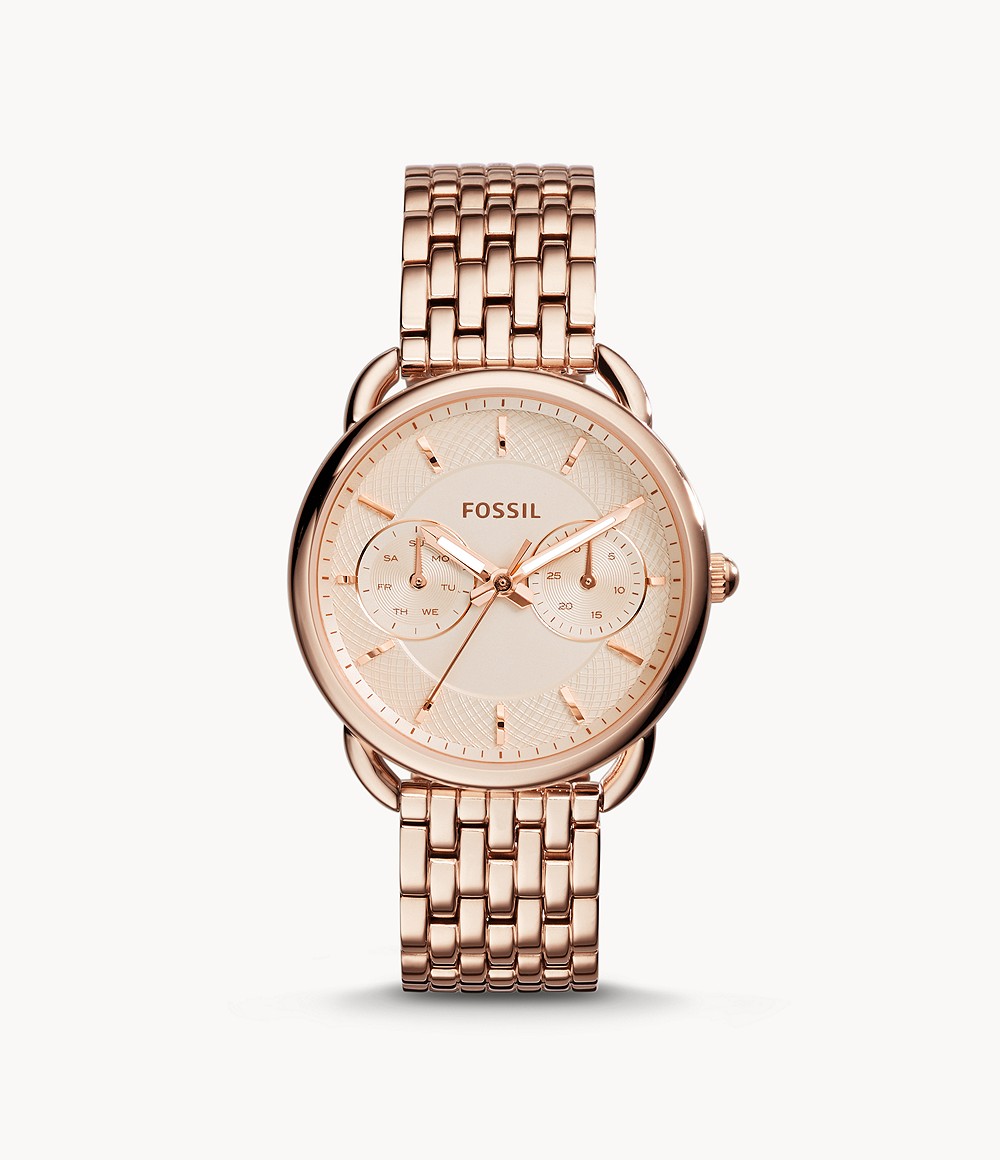 Fossil Rose Gold Watches For Ladies 