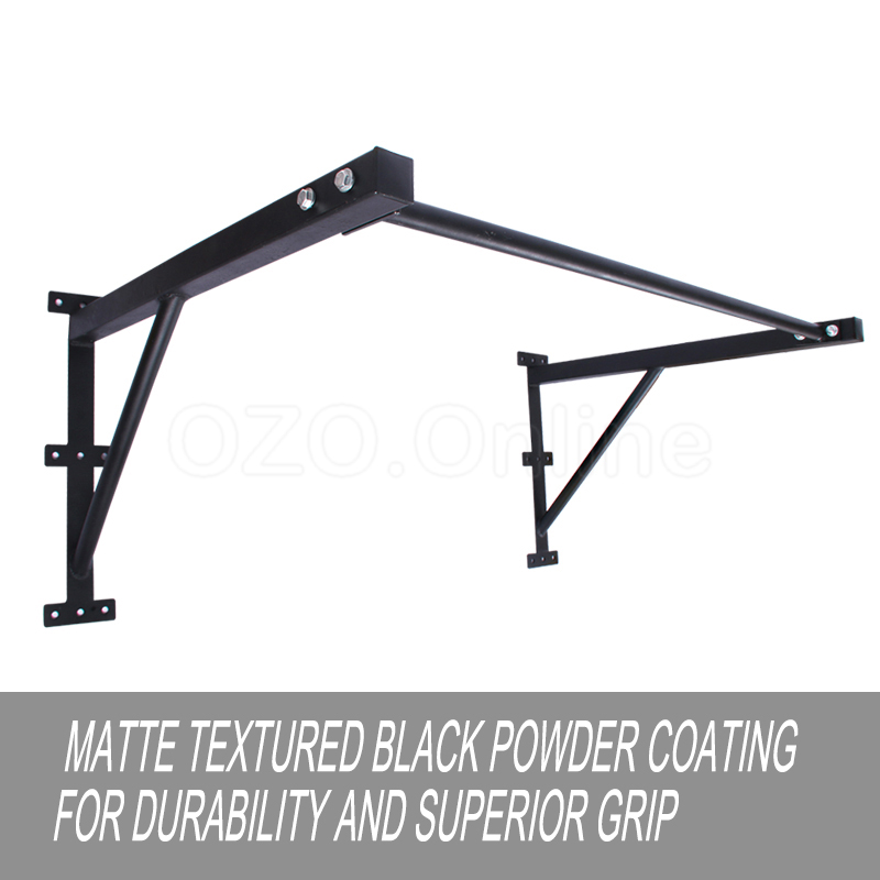 Fitme Pro Series Heavy Duty Wall Mounted Pull Up Bar For Home Gym Black Eromman - Wall Pull Up Bar Egypt Fitme Pro Series Heavy Duty Wall Mounted Pull Up Bar For Home Gym Black Eromman - Wall Pull Up Bar Egypt