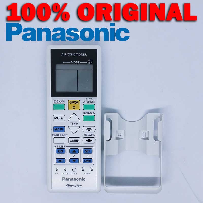 Buy Original Panasonic Air Conditioner Remote Control for Inverter Series (White) eRomman