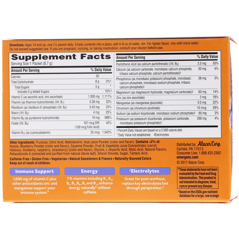 Buy Thaznpuvz Emergen C Vitamin C Cranberry Acai Berry Pomegranate Orange 1 000 Mg 30 Packets X 8 4g With Electrolytes Antioxidant Immune Support Usa Pre Order Eta 7 Days Online Eromman Buy Thaznpuvz Emergen C Vitamin C Cranberry Acai Berry Pomegranate Orange 1 000 Mg 30 Packets X 8 4g With Electrolytes Antioxidant Immune Support Usa Pre Order Eta 7 Days Online Eromman