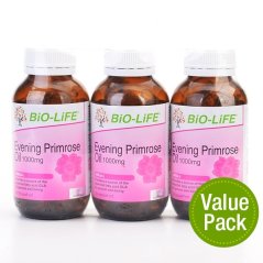 Bio-Life Evening Primrose Oil 1000Mg 100'Sx3 Vegicaps
