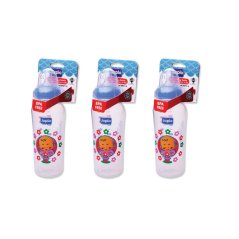 Japlo Round Feeding Bottle - 240ml (3 Pcs in 1)