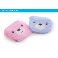 Gdeal Newly Baby Bathtub Net Cartoon Bear Infant Bath Tub Mesh Seat Support Bath Seat Adjustable Bathtub Security Seat