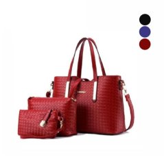 Gdeal Europe Style PU Leather Handbag 3 in 1 set (RYL-189)