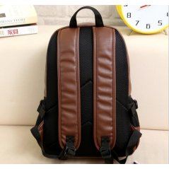 Gdeal Korean Style PU Leather Shoulder Backpack