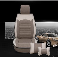 Gdeal High Quality Full Complete Car Seat Cover Set Car Seat Linen Cushions Supplies Automotive Interior 5-Seats Cover Car Cushion Backseat Adjustable - 3 Colors Available