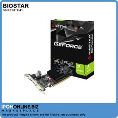 BIOSTAR VN7313TH41 28Bit HDMI DVI VGA Graphics Card + LP Bracket