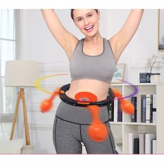 Gdeal Smart Spinning Hula Hoop With Pedometer Count For Fitness Exercise Gegelung Hula ڬيڬيلوڠ هول
