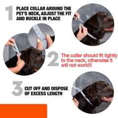 Gdeal 38cm Anti-Flea Collar Adjustable Pet Neck Ring for Dog and Cat