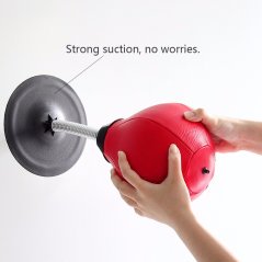 Gdeal Stress Relief Desktop Punching Ball with Strong Suction Cup Stress Buster Speed Bag Withstanding Crosses Hooks Office Toys For Adult Stress Ball With Pump