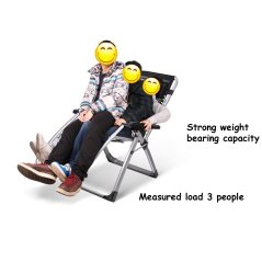 Gdeal GTE Folding Chair Office Portable Balcony Elderly Couch Leisure Beach Chair Attendant Chair Outdoor Lazy Nap Lunch Chair