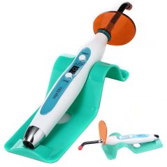 Gdeal LED Curling Light Cure Lamp Rechargeable Light Curing Machines 5W Dental Wire & Wireless Dual Use