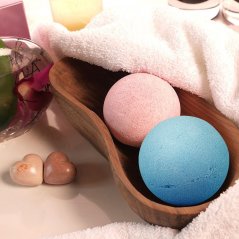 Gdeal Pure Natural Organic Handmade Soothing Aromatherapy Relaxation Stress Relieve Beauty Moisturizing Bath Bomb (60g x 6)