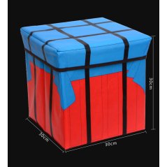 Gdeal GTE Folding Seat Storage Chair Home Storage Box Battlegrounds Game Airdrop Box Model Container Box