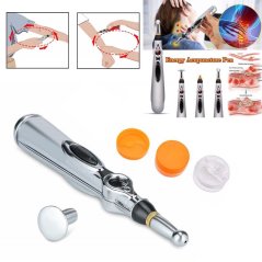 Gdeal Electronic Acupuncture Pen Electronic Meridian Energy Massager Pain Relief Therapy Heal Massage Pen Healthy Tool (W-912)