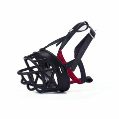 Gdeal Pet Muzzle Dog Mask for Adjustable Straps Mask (Black)