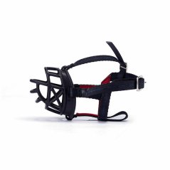 Gdeal Pet Muzzle Dog Mask for Adjustable Straps Mask (Black)