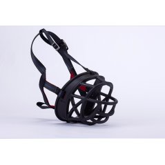 Gdeal Pet Muzzle Dog Mask for Adjustable Straps Mask (Black)