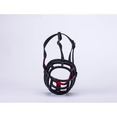 Gdeal Pet Muzzle Dog Mask for Adjustable Straps Mask (Black)