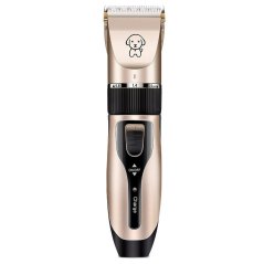 Gdeal Professional Pet Electric Hair Trimmer Fur Clipper (Gold)