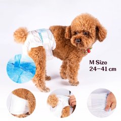 Gdeal Female Pets Dog Diapers Aunt Pants Strong Diapers 10pcs - 3 Sizes