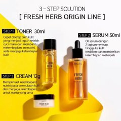 Terrcarebeautyshop Nacific Fresh Herb Origin Cleansing Foam / Toner / Serum / Cream