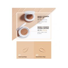 ميشا ماجيك كريم اساس مرطب مع وسادة هوائية SPF50+ PA+++ رقم #21 و #23