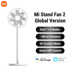 سمارت مروحة عمودية مي بقاعدة ورياح طبيعية يمكن لتحكم بها من خلالتطبيق Smart Fan الإصدار العالمي انجليزية