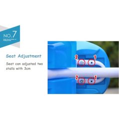 Gdeal Baby Tricycle Bike Three Wheels Baby Tricycle Stroller Children Bicycle Hand Push with Storage Basket - 3 Colors Available