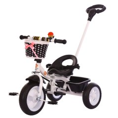 Gdeal Baby Tricycle Bike Three Wheels Baby Tricycle Stroller Children Bicycle Hand Push with Storage Basket - 3 Colors Available