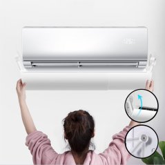 Gdeal GTE Retractable Air Conditioner Windshield Air Conditioning Anti Direct Blow Wind Deflector Bedroom Aircond Shield