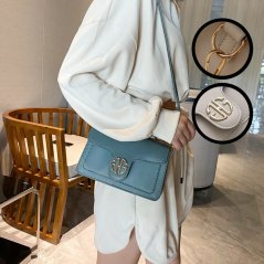 Gdeal Korean Women PU Leather Casual Leisure Sling Bag Shoulder Crossbody Style Messenger Bag