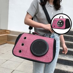 Gdeal Portable Space Capsule Cat Bag Diagonal Breathable Oxford Cloth (4 Colors)