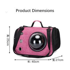 Gdeal Portable Space Capsule Cat Bag Diagonal Breathable Oxford Cloth (4 Colors)