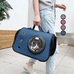 Gdeal Portable Space Capsule Cat Bag Diagonal Breathable Oxford Cloth (4 Colors)