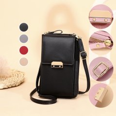 Gdeal Korean Women Casual Style Elegant PU Leather Messenger Bag Ladies Leisure Sling Bag