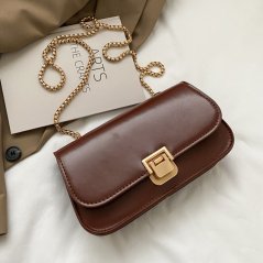 Gdeal Women Korean Fashion Retro PU Leather Sling Bag Vintage Messenger Small Square Bag