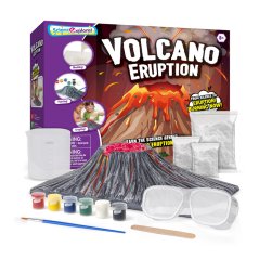 Gdeal Children Science Experiment Steam Educational Toy Set Volcanic Eruption Student Handmade Material Package