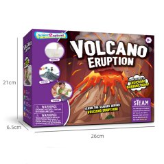 Gdeal Children Science Experiment Steam Educational Toy Set Volcanic Eruption Student Handmade Material Package