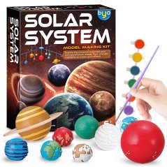 Gdeal Solar System Space Early Education Model DIY Handmade Painted Coloring Children Educational Toys