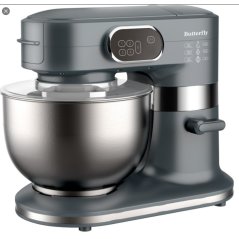 Hometech2u Butterfly BSM-4366 6.5L Heavy Duty Commercial Stand Mixer 5 Speed Stainless Steel Bowl 1000W