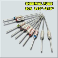 Hometech2u Rice Cooker Thermal Fuse 250V 10A Temperature Celsius 105 110 115 120 130 133 142 155 165 169 172 184 185 192 216 240 Degree