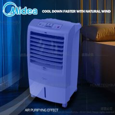Hometech2u Midea Air Cooler Penyejuk Udara 15L with Remote Control MAC-120AR MAC-215F INCLUEDED 2 x Ice Pack