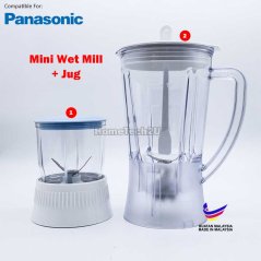 Panasonic Blender Jug And Wet Mill /Dry Mill support