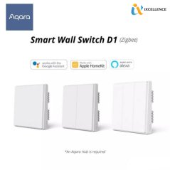 شاومي مفتاح حائط ذكي أكارا بتقنية Zigbee طراز D1