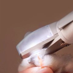 PETKIT Pet Nail Supplies Cat Dog Safety Nail Clipper with LED Light