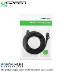 UGreen 5 Meter Flat Ehthernet Cable CAT7 RJ45 Network Patch Cable Flat