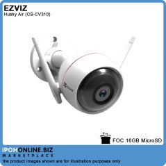 EZVIZ Husky Air FHD 1080p Outdoor Smart Wi-Fi Internet Camera Bullet