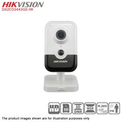 Hikvision DS-2CD2443G0-IW 4MP H.265+ Fixed IR Network IP Cube Camera